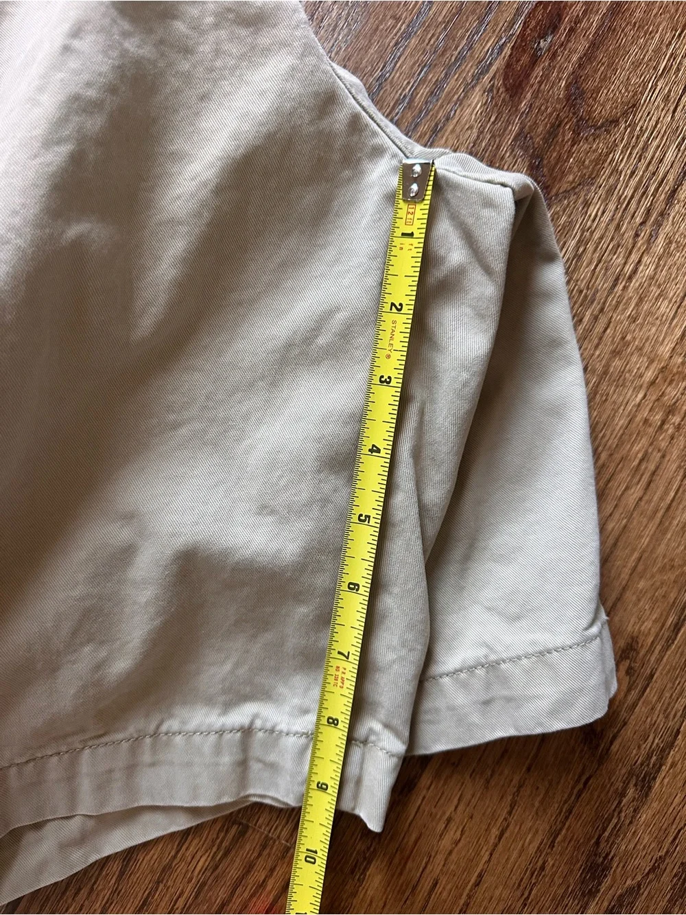 Polo Ralph Lauren Shorts Mens 38 Classic Fit Chino Flat Front Khaki w 9